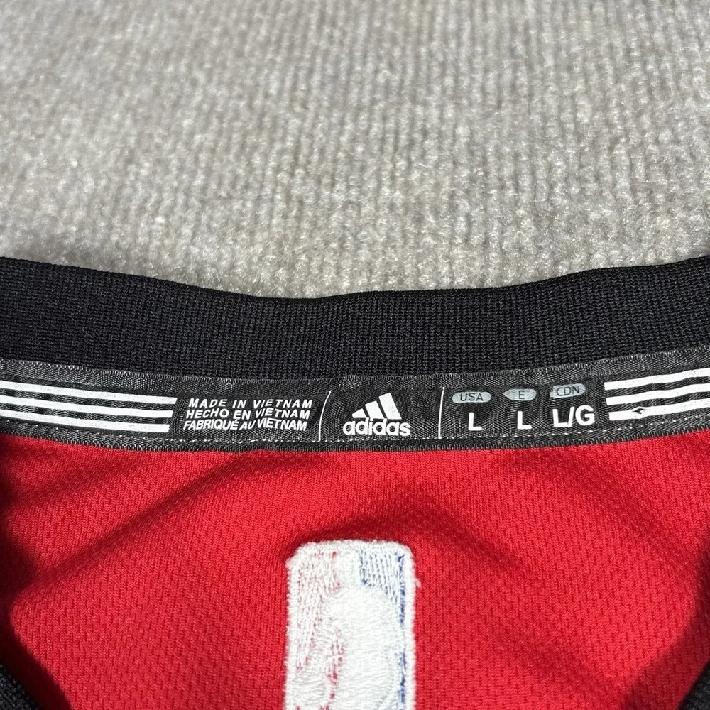 Adidas CJ Miles #0 Toronto Raptors Jersey‎ Mens L Red NBA